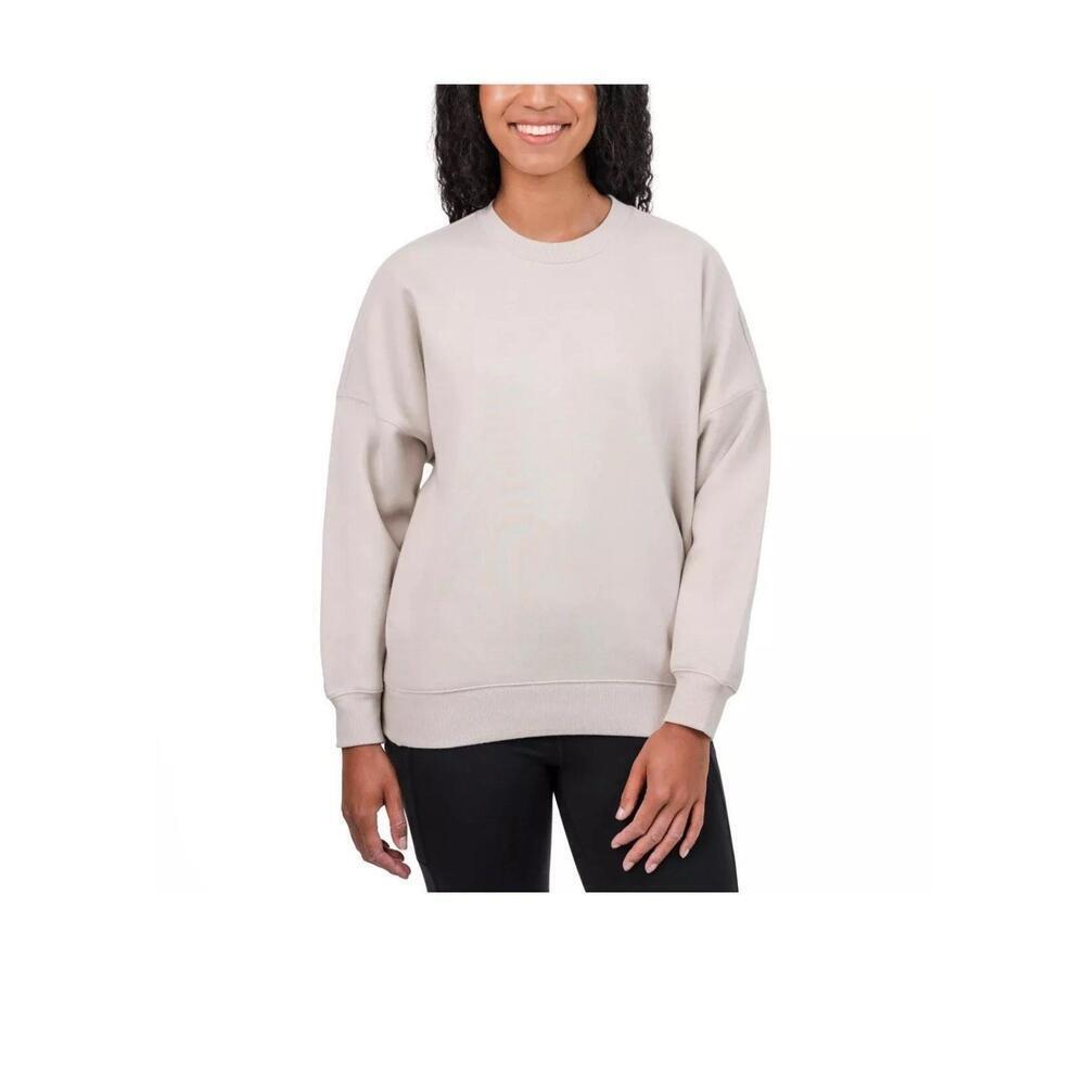 Tuff Athletics Womens Sweatshirt Matte Pearl Size L. BC